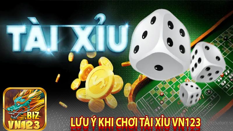 Lưu ý khi chơi Tài Xỉu vn123